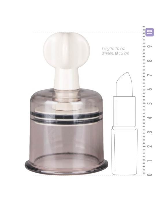 Easytoys Fetish - Nipple & Clit Suckers Large - 2 pcs