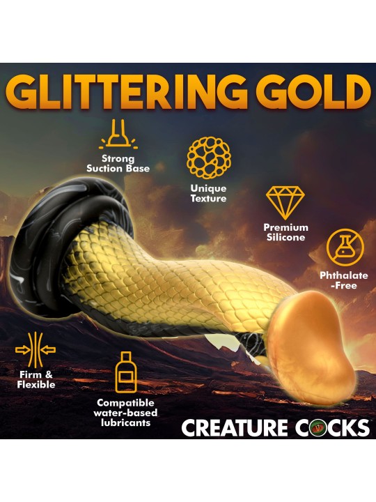 Golden Mamba Dildo
