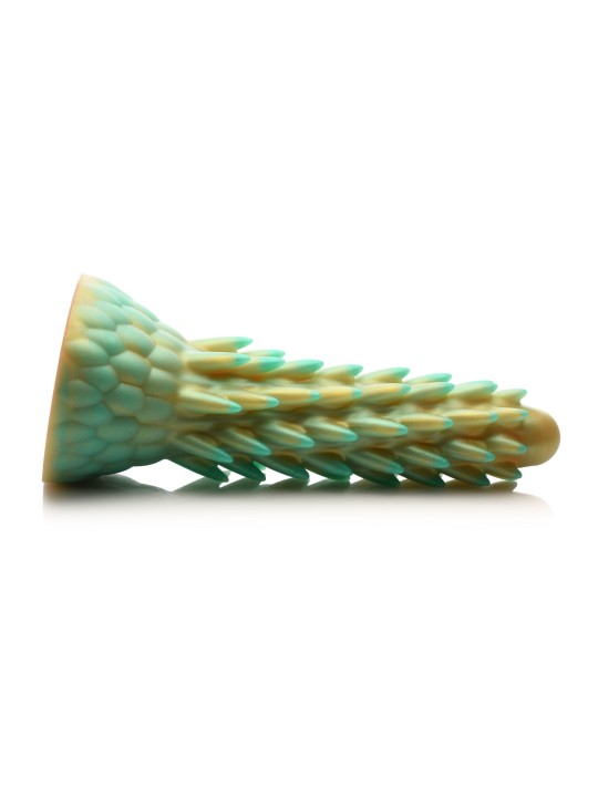 Stegosaurus Spiky Reptile Dildo - Green