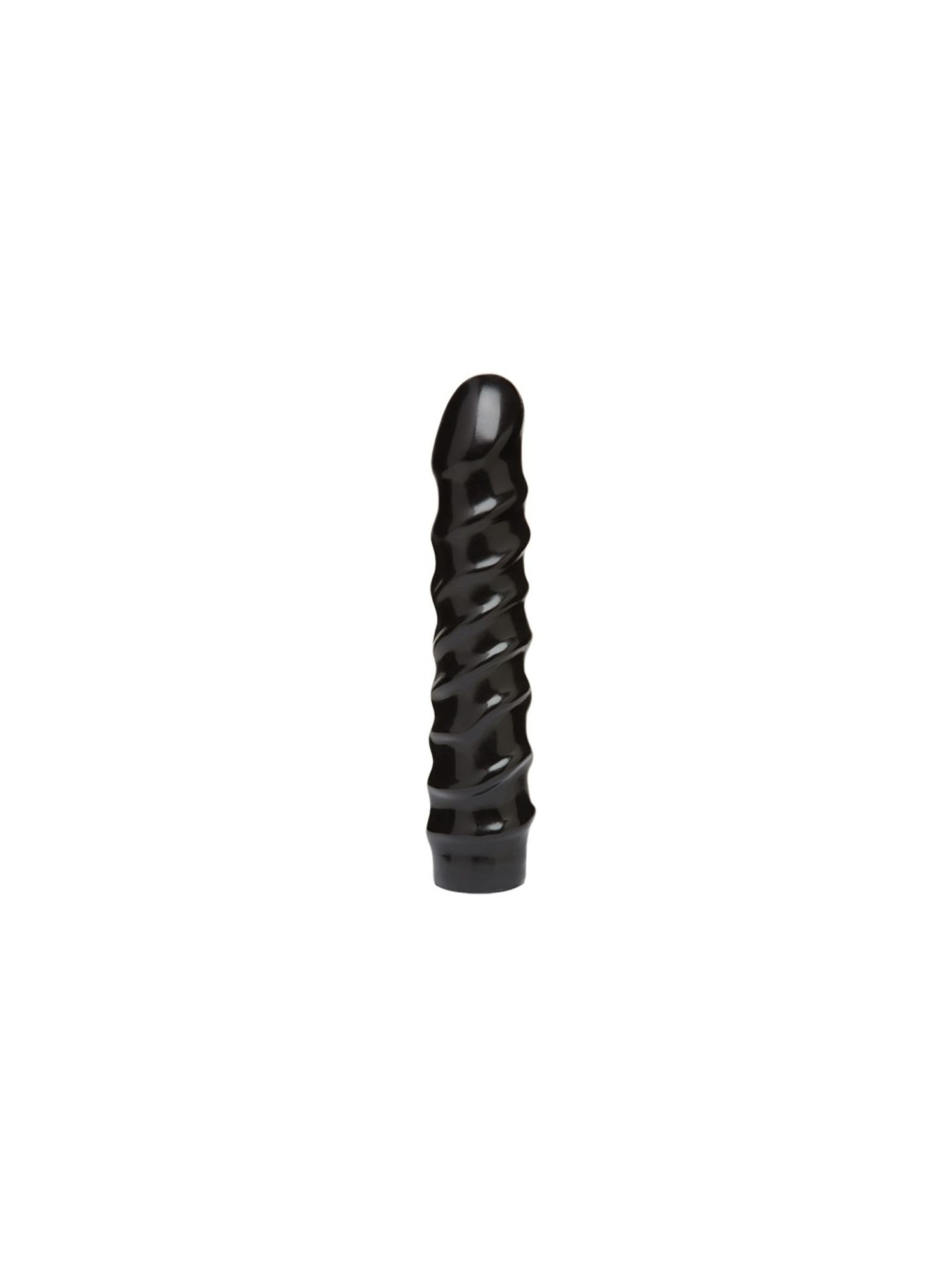 Doc Johnson - VacULock CodeBlack Raging HardOns Dildo 20,3 cm - Zwart