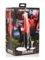 Creature Cocks - Centaur Explosie Spuitende Siliconen Dildo - Zwart/Rood
