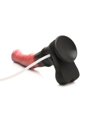 Creature Cocks - Centaur Explosie Spuitende Siliconen Dildo - Zwart/Rood