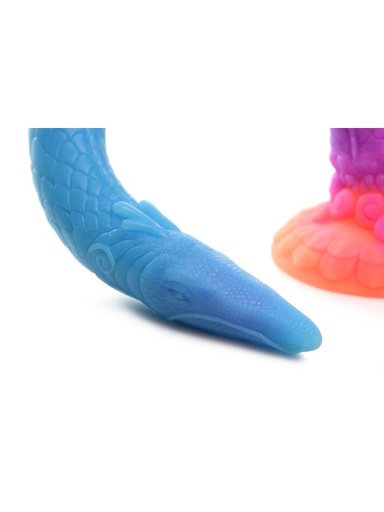 Glow-in-the-dark Silicone Dragon Anal Dildo