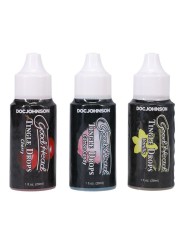 Doc Johnson - GoodHead Tingle Drops 3 Flavors - 29 ml