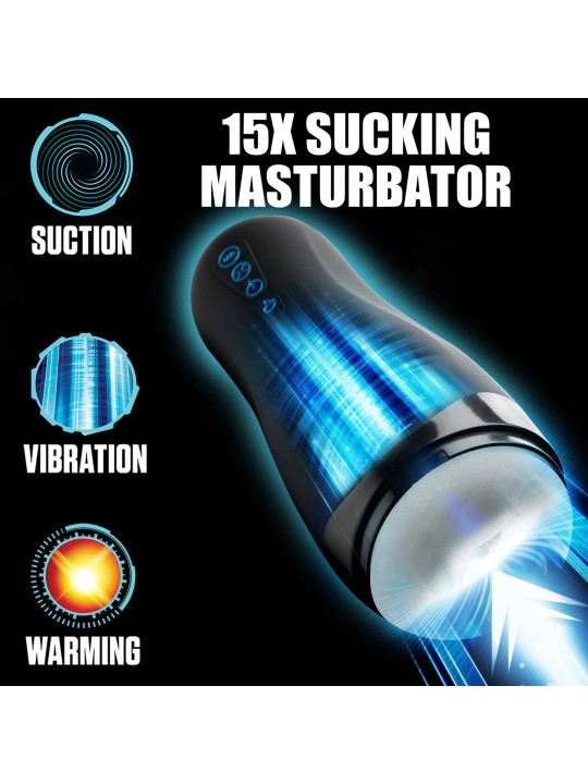 Auto Milker 15X Sucking Masturbator