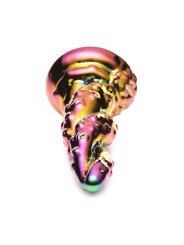 Creature Cocks - Betoverende Regenboog Glazen Dildo - Geel & Roze