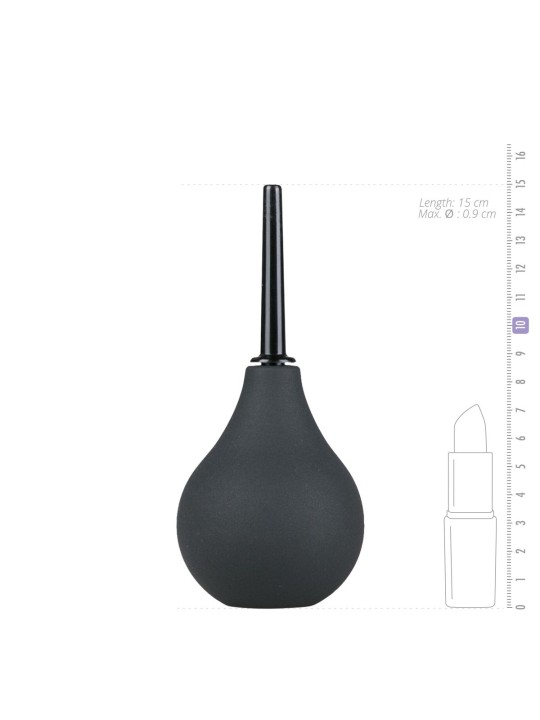 Easytoys Zwarte Anaal Douche - Medium