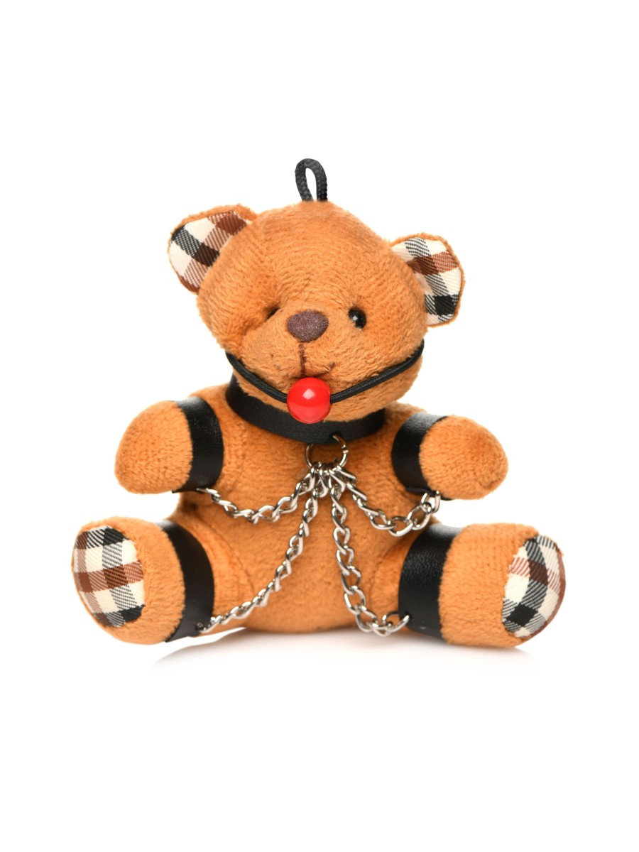 Master Series - Gagged Teddy Bear Keychain