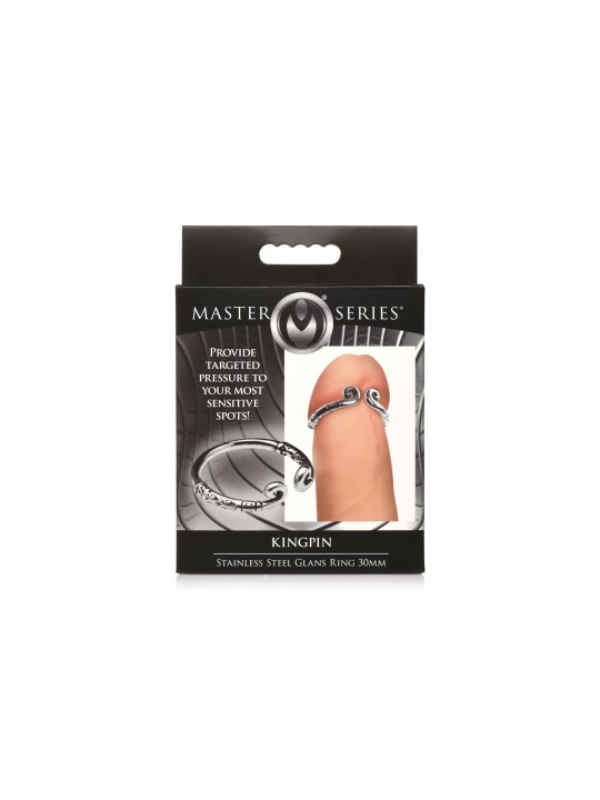 Master Series - Stainless Steel Glans Ring - Silver