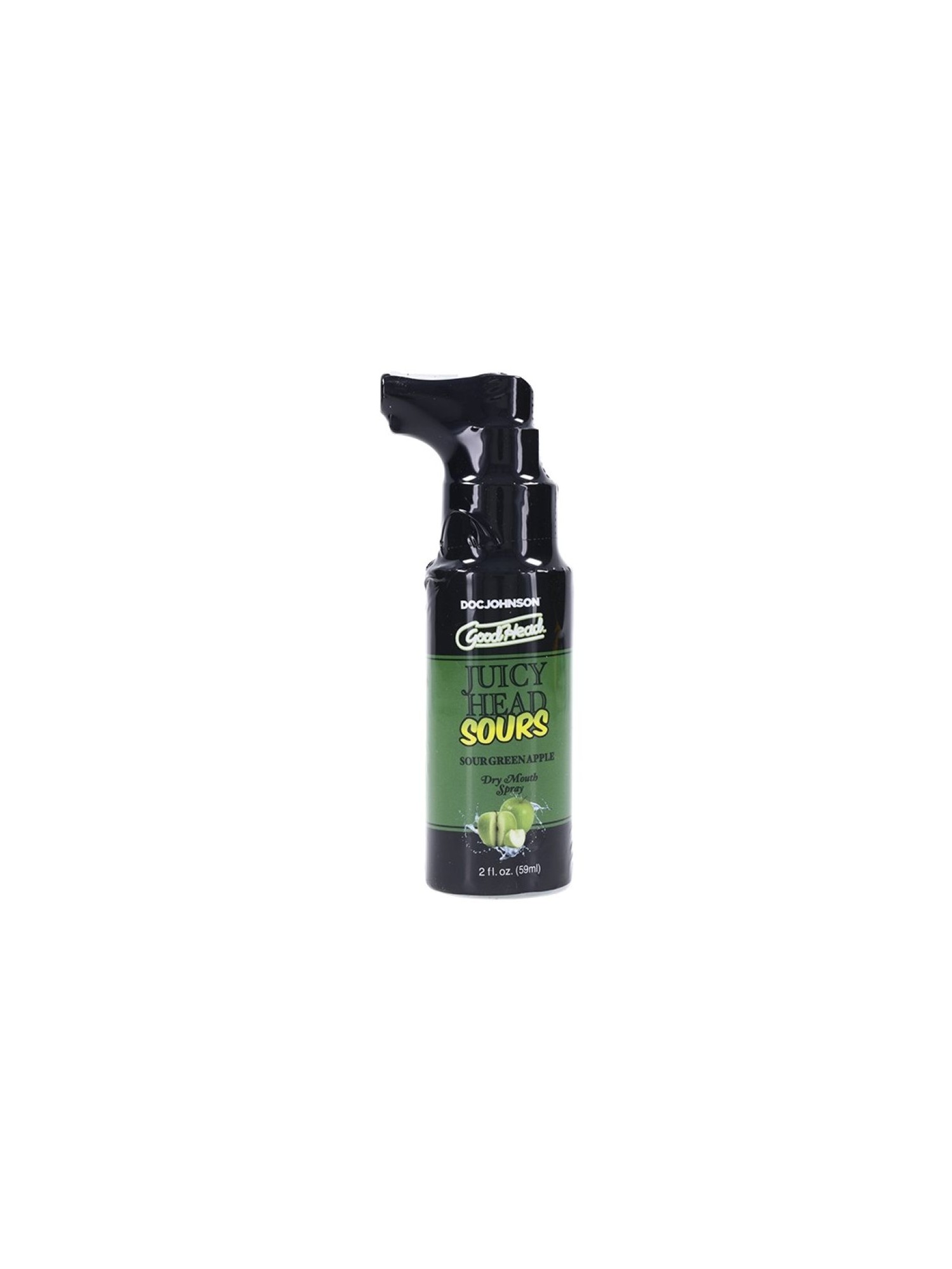 Doc Johnson - GoodHead Juicy Head Dry Mouth Spray Sour - Appel - 60 ml