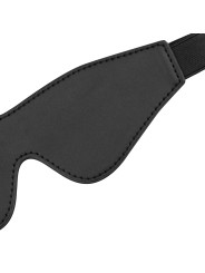Faux Leather Blindfold - Black