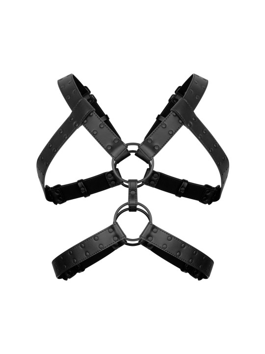 Rocco Bondage Harnas - Zwart