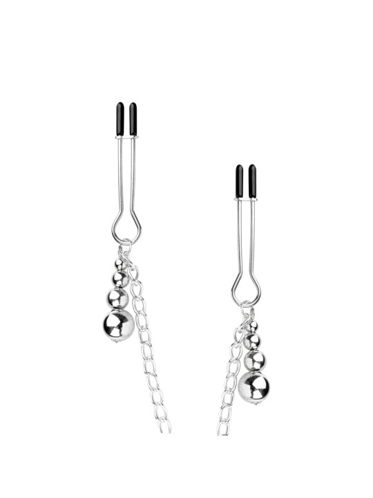 Bedroom Fantasies - Nipple and Clitoris Clamps - Silver