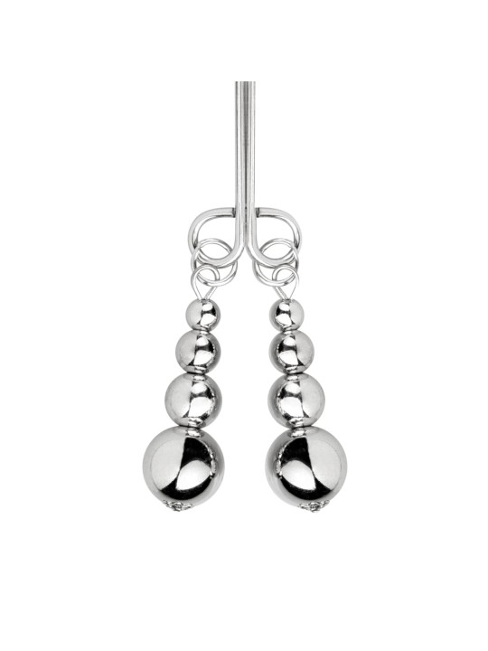 Bedroom Fantasies - Nipple and Clitoris Clamps - Silver