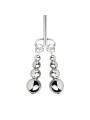 Bedroom Fantasies - Nipple and Clitoris Clamps - Silver