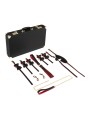 Bedroom Fantasies - Bondage Suitcase 11 Pcs - PU Leather