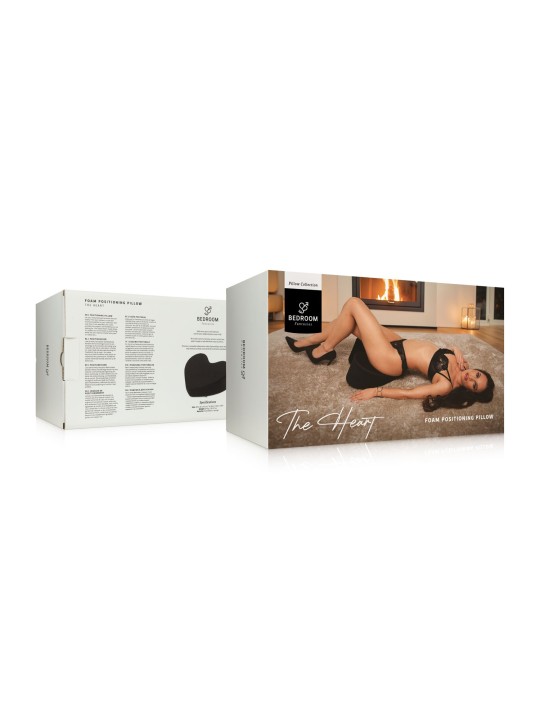 Bedroom Fantasies - The Heart Positioning Pillow - Black