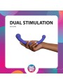 Good Vibes Only - Double End Vibrator Jane - Purple