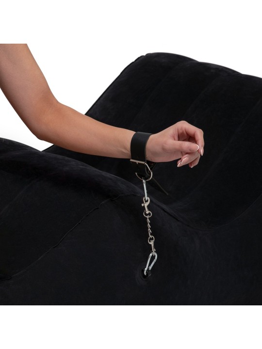 Bedroom Fantasies - The Lounger Inflatable Bench - Black