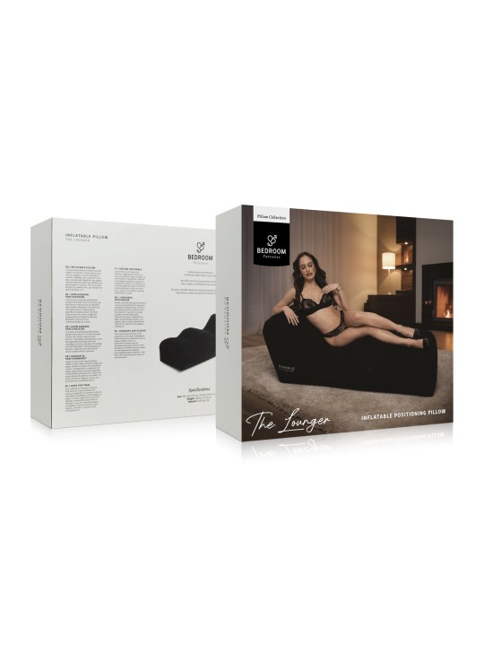 Bedroom Fantasies - The Lounger Inflatable Bench - Black