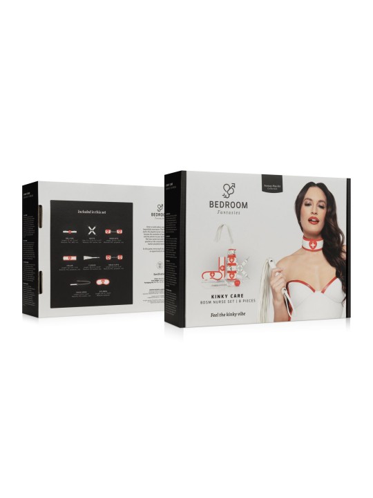 Bedroom Fantasies - Kinky Care Verpleegster SM Set - 8-delig