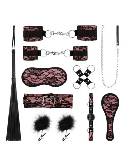 Bedroom Fantasies - Bound by Lace - 8-delige SM Set - Roze