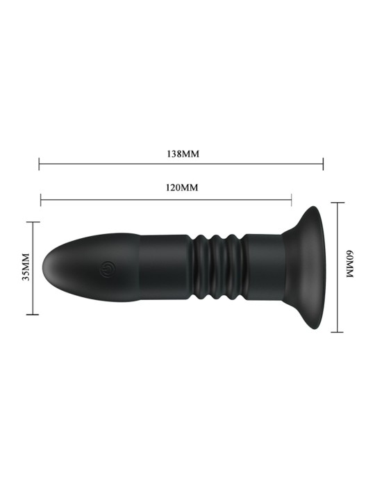 Magic Jingers Vibrating/Thrusting Butt Plug