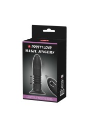 Magic Jingers Vibrating/Thrusting Butt Plug