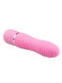 Easytoys Mini Vibrator Geribbeld - Roze