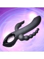 Evolved - Trifecta Rabbit Vibrator - Zwart