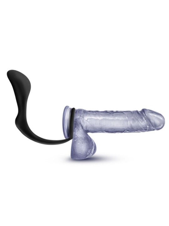 Anal Adventures Platinum - Anaal Plug Met Cockring