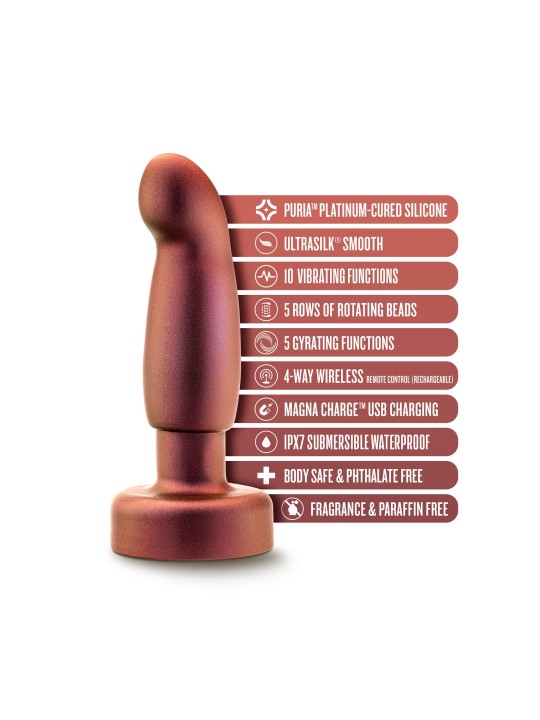Anal Adventures Matrix - Bionic Plug - Cosmic Copper