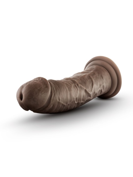 Dr. Skin - Realistic Dildo With Suction Cup 8'' - Chocolate