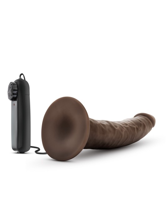 Dr. Skin - Dr. Dave Vibrator Met Zuignap - Chocolate