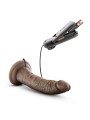 Dr. Skin - Dr. Dave Vibrator Met Zuignap - Chocolate