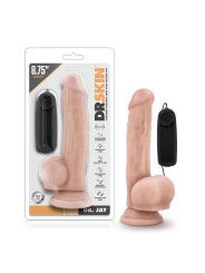 Dr. Skin - Dr. Jay Vibrator Met Zuignap 22 cm - Beige