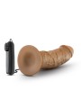 Dr. Skin - Dr. Joe Vibrator With Suction Cup 8'' - Mocha