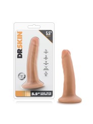 Dr. Skin - Realistic Dildo With Suction Cup 5.5'' - Vanilla