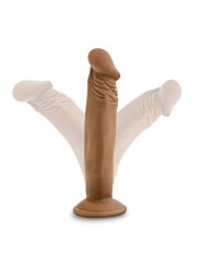 Dr. Skin - Dr. Small Dildo With Suction Cup 6.5'' - Mocha