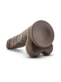 Dr. Skin - Realistic Dildo With Suction Cup 8.5'' - Chocolate