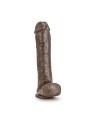 Dr. Skin - Mr. Savage Dildo With Suction Cup 11.5''  - Chocolate