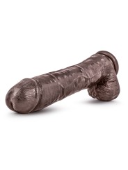 Dr. Skin - Mr. Savage Dildo With Suction Cup 11.5''  - Chocolate