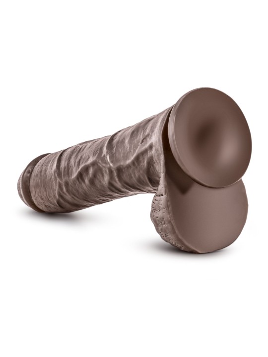 Dr. Skin - Mr. Savage Dildo With Suction Cup 11.5''  - Chocolate