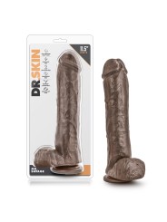 Dr. Skin - Mr. Savage Dildo With Suction Cup 11.5''  - Chocolate