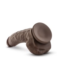 Dr. Skin - Mr. Mayor Dildo Met Zuignap 22,8 cm - Chocolate