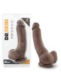 Dr. Skin - Mr. Mayor Dildo Met Zuignap 22,8 cm - Chocolate