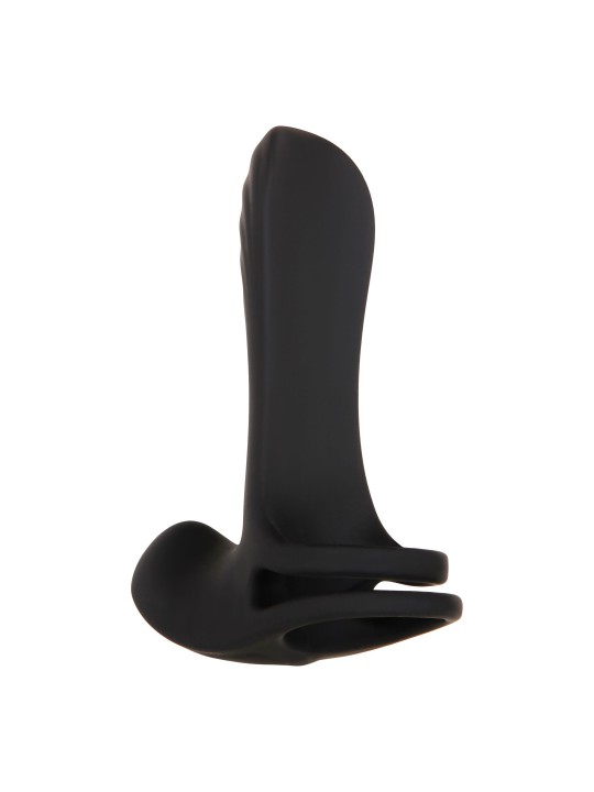 Evolved - Vibrating Penis Verlenger - Zwart