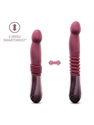 Temptasia - Trixie Stotende Dildo - Wijnrood