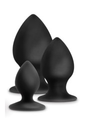 Anal Adventures Platinum - Anal Stout Plug Kit