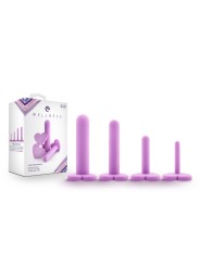 Wellness - Siliconen Vagina Dilator Set - Paars